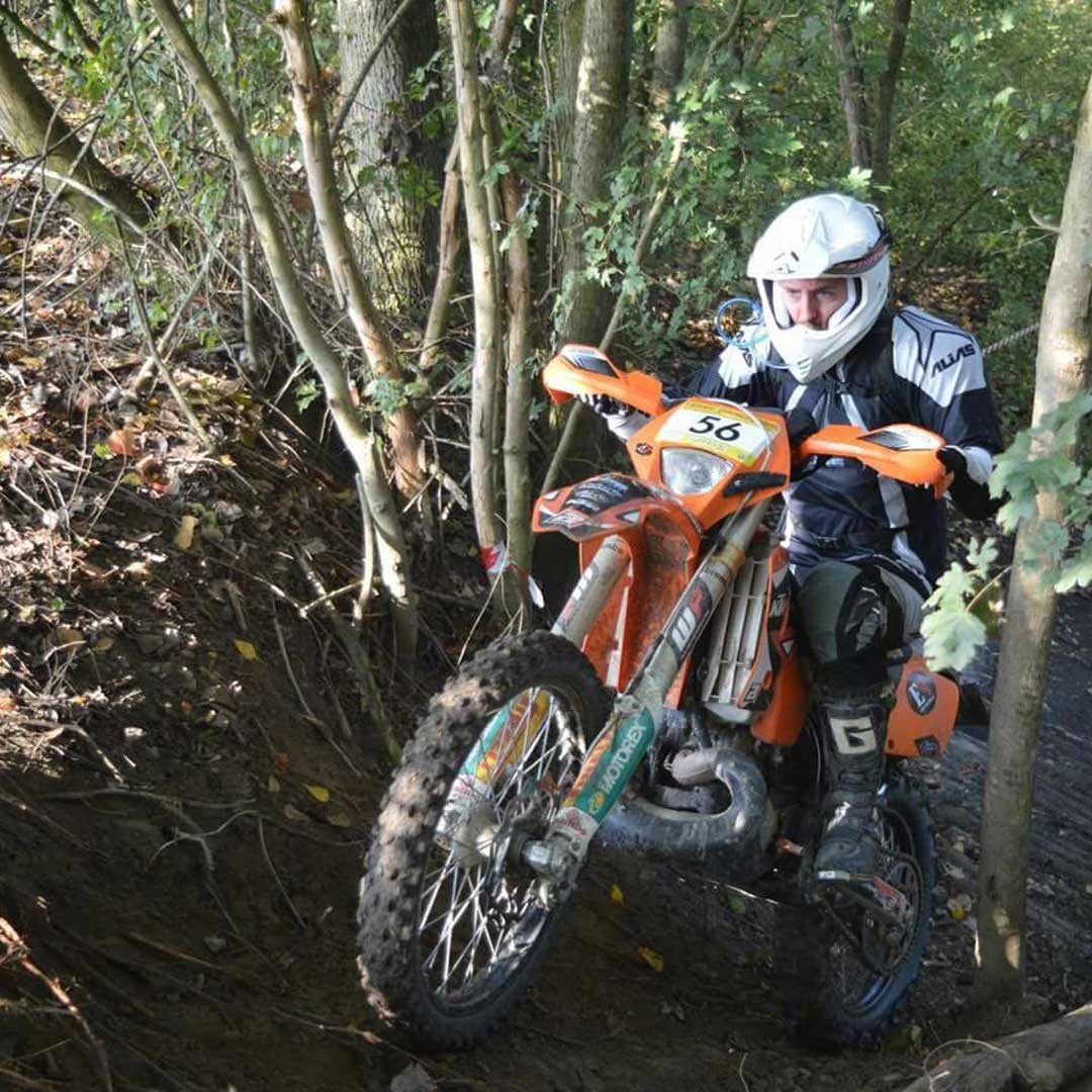 Diego in enduro