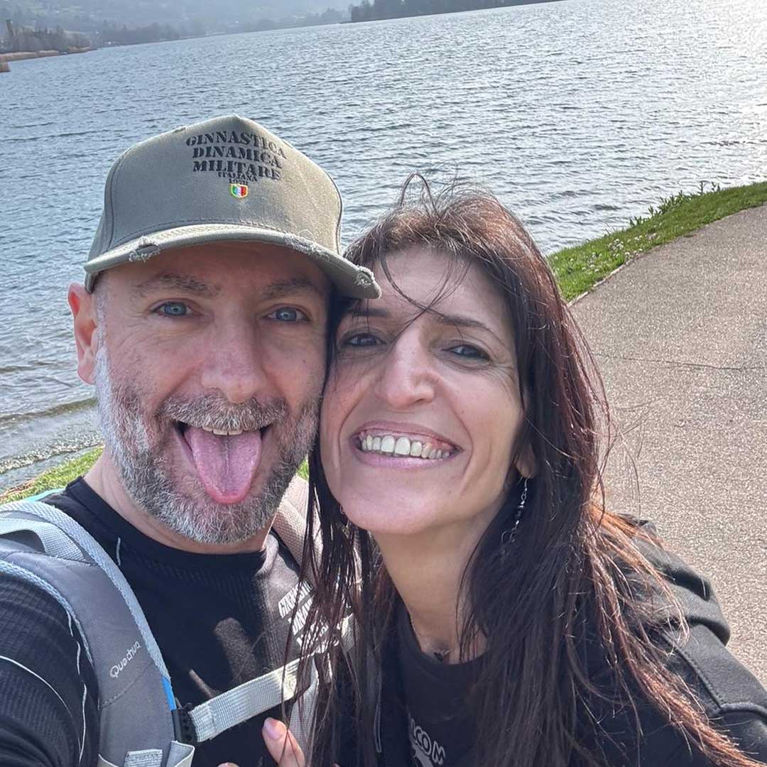 Diego e Sara in trekking